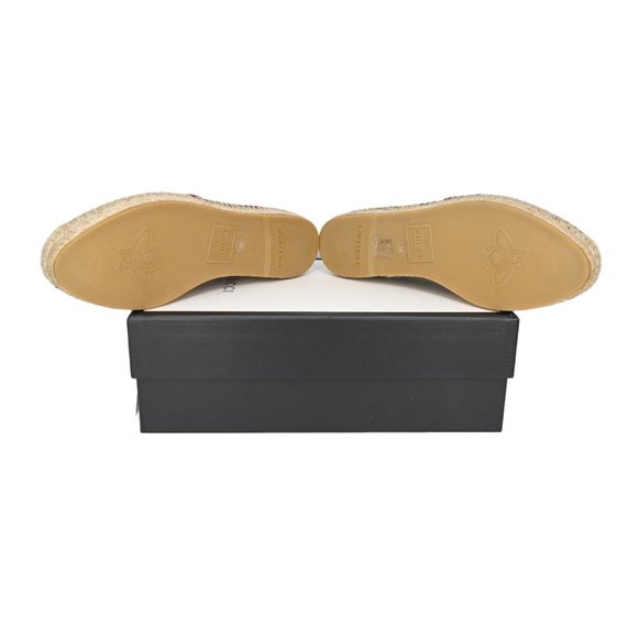 Gucci Pilar GG Supreme Flora Espadrilles Flats - Picture 6 of 6
